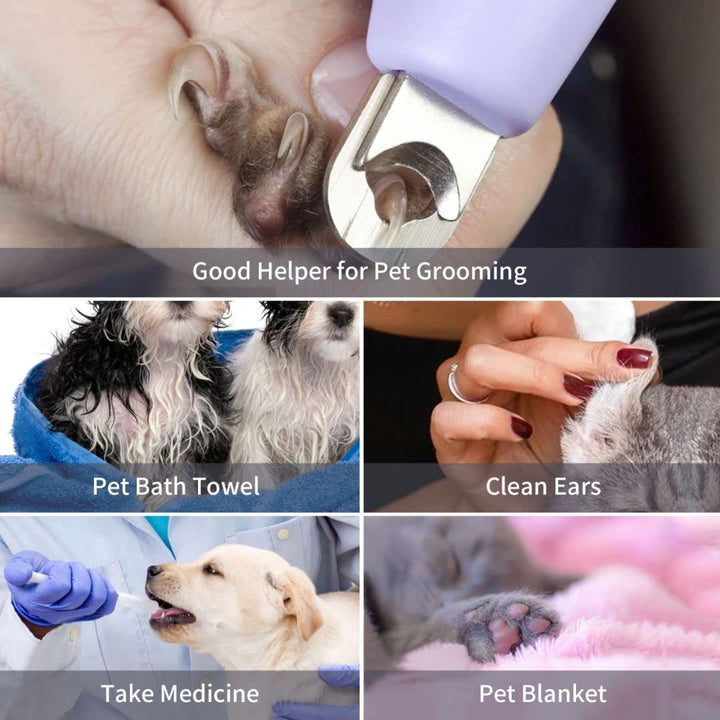 Pet Grooming Hammock Harness for Nail Trimming, with Nail Clippers, Nail File, Comb,Breathable Dog Grooming Hammock Restraint Bag, Dog Grooming Sling Helper for Large Dogs Nail Trimming/Clippi